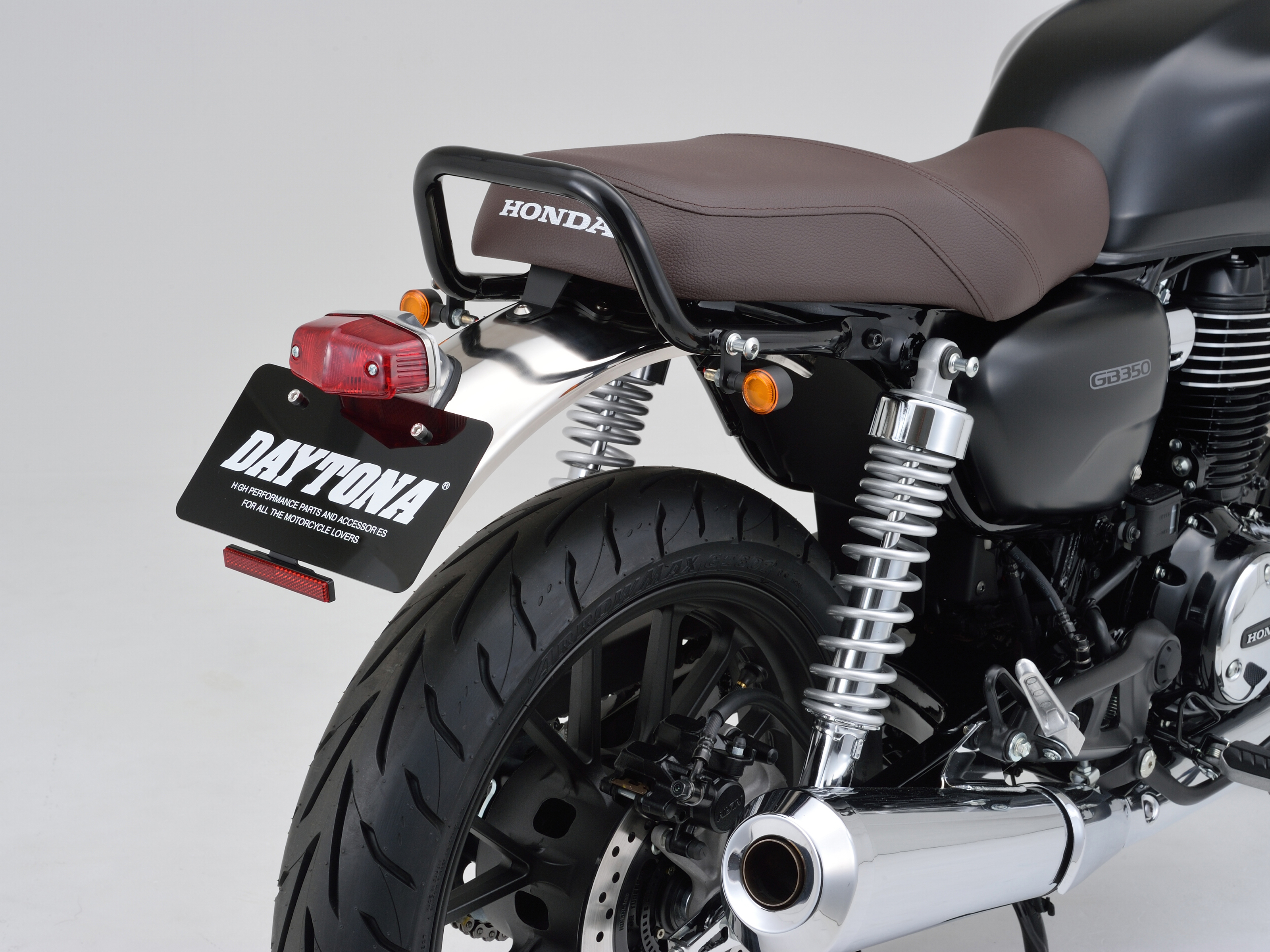 ステンレスショートフェンダー GB350（'21～'23） リア（ルーカス