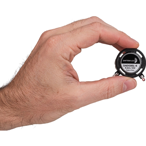 Dayton Audio - DAEX19SL-4 Slimline Coin Type 19mm Exciter 4W 4 Ohm