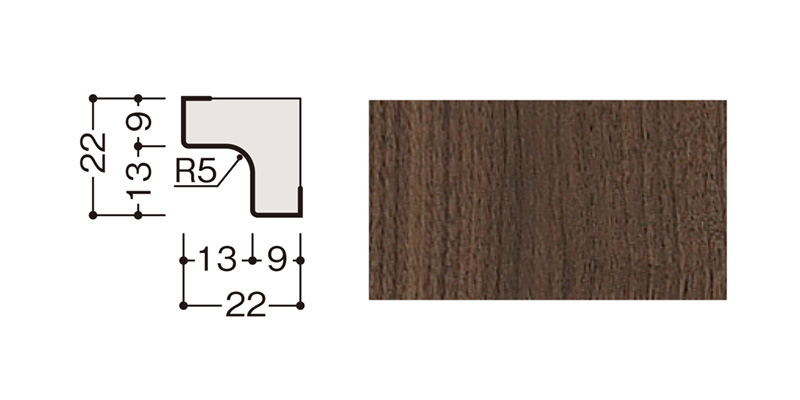 スタイルアート ハードタイプ専用施工部材 入隅 壁パネル専用部材（縦