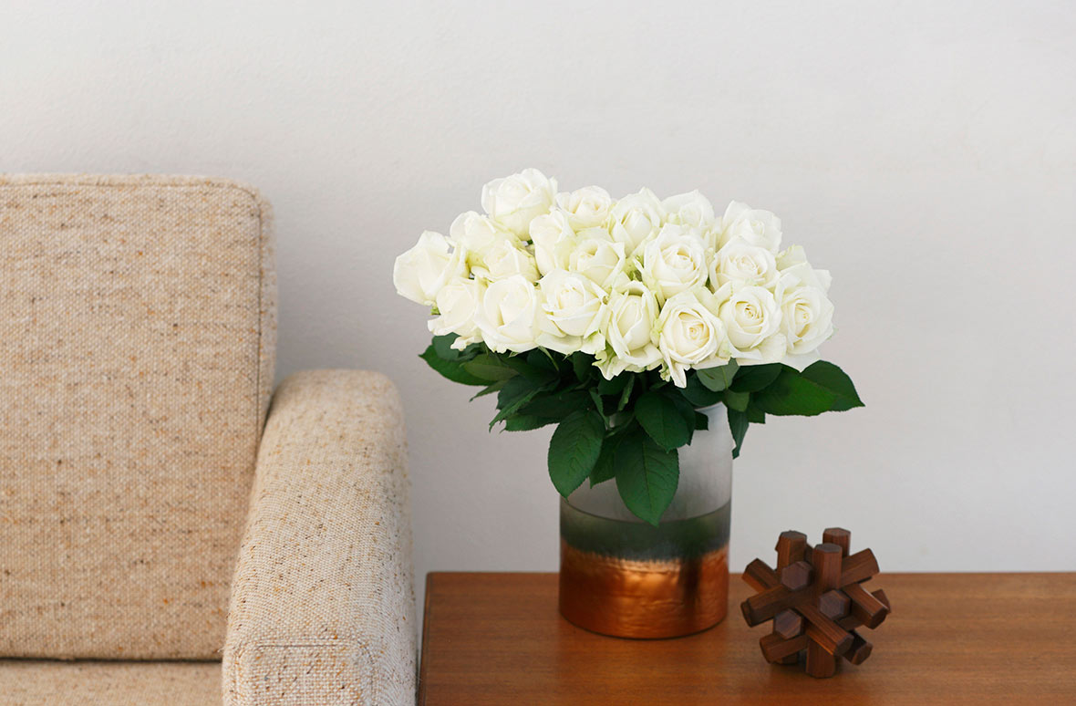 特別な数で贈る「ローズブーケ ホワイト」 | 花・花束を贈るなら第一