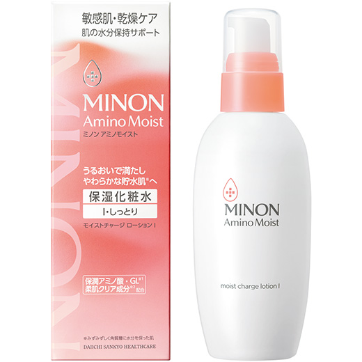ミノン アミノモイスト〔保湿化粧水〕のつめかえ用のボトルへの