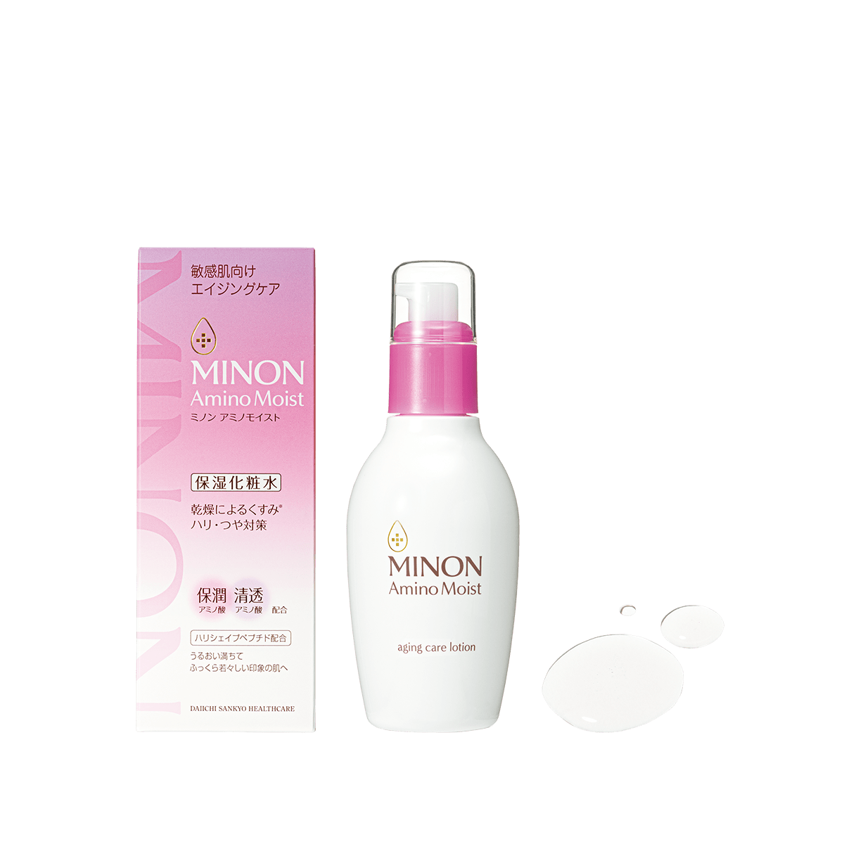 エイジングケア ローション｜ミノン アミノモイスト｜第一三共ヘルスケア