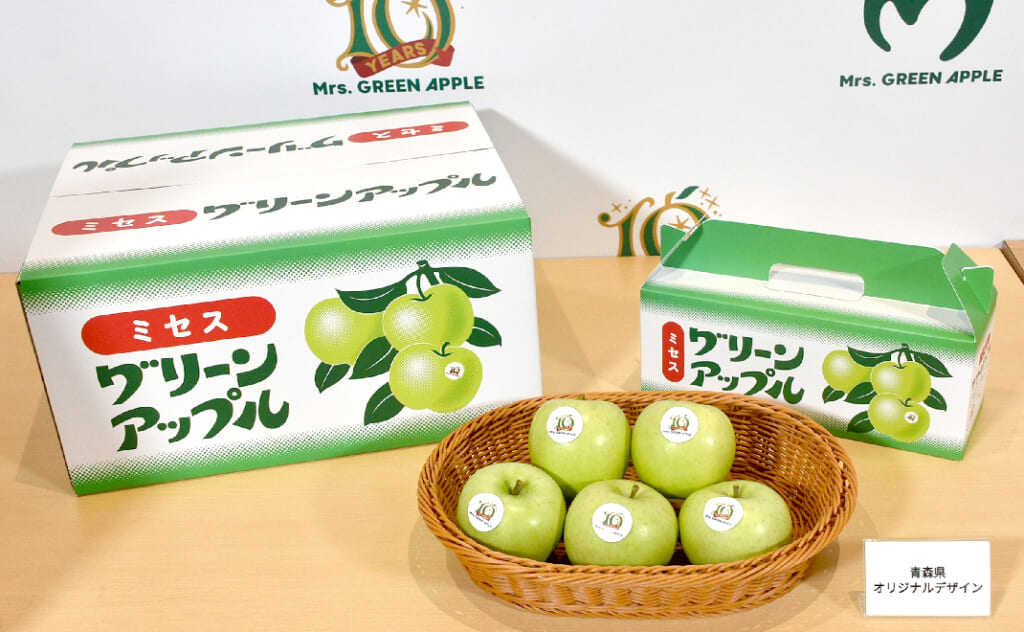 ミセス、青リンゴを全力PR 「グリーンアップル大使」に任命／青森