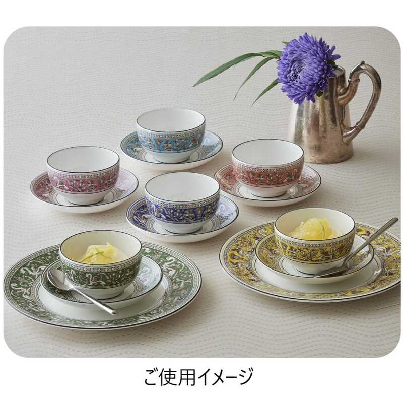 フロレンティーン ティーボウル＆ソーサー6色セット｜大丸松坂屋