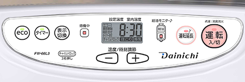 L TYPE【2021年モデル】 | 家庭用石油ファンヒーター | 製品紹介