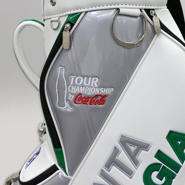 US PGA TOUR キャディバッグ3054 ホワイト×シルバー(生産完了商品