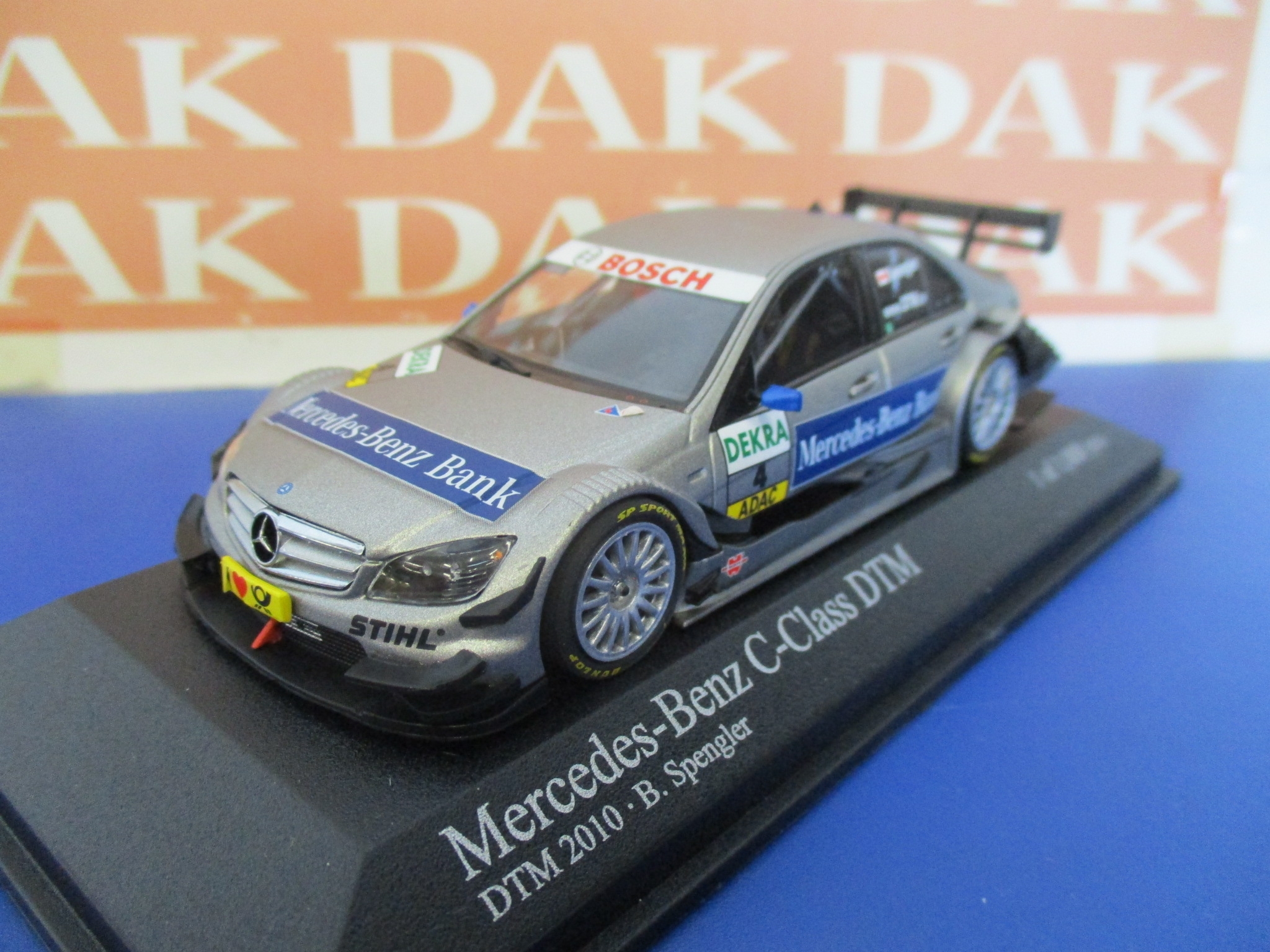 Die cast 1/43 Modellino auto Mercedes C-Class DTM 2010 B.Spengler