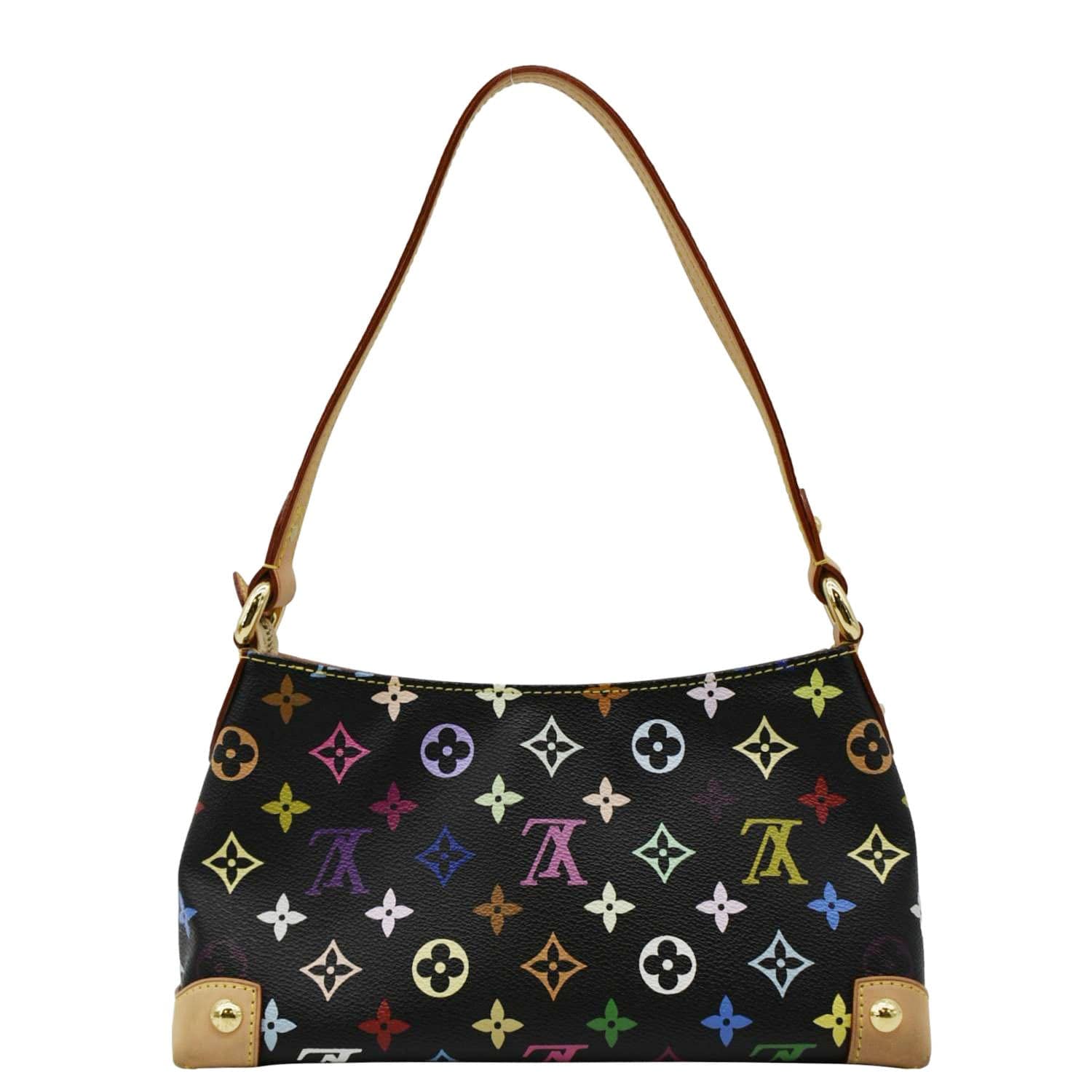 LOUIS VUITTON Eliza Monogram Multicolor Shoulder Bag Black