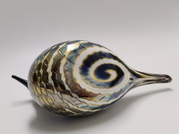 Oiva Toikka Bird Kaislakuovi 2003 Iittala Finland – Damsténs