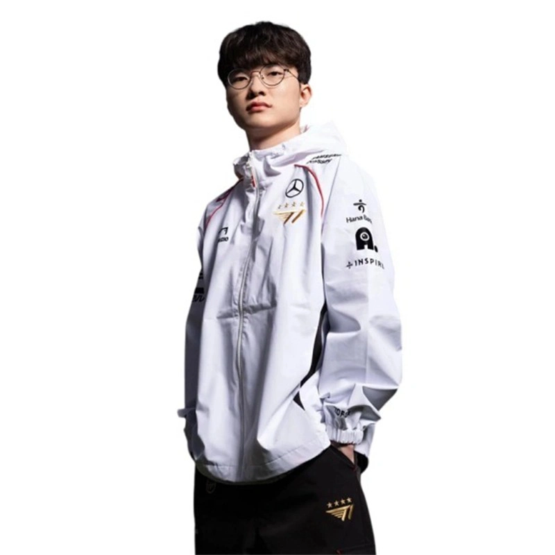 T1 Worlds Jacket 2024 | 2024 T1 Worlds Uniform Jacket White