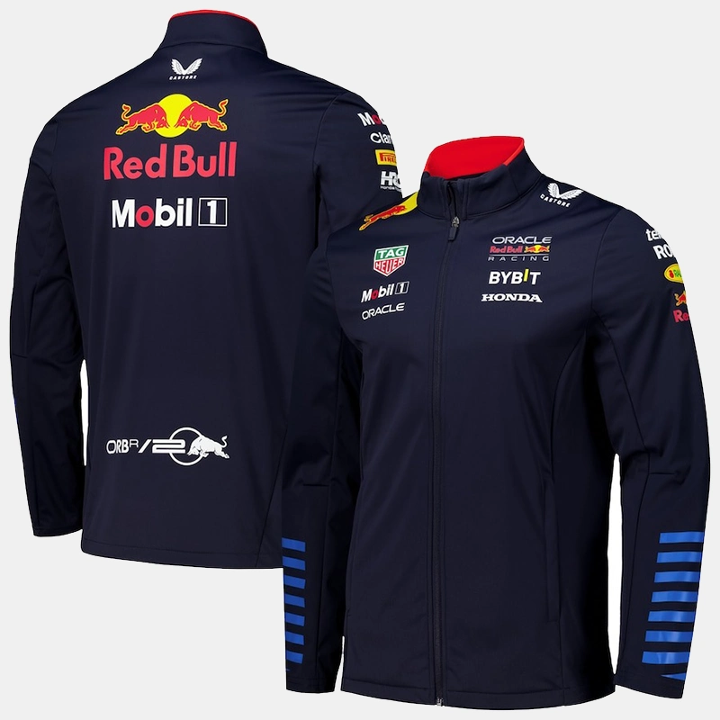 Castore Red Bull Racing Team Softshell Jacket - Navy