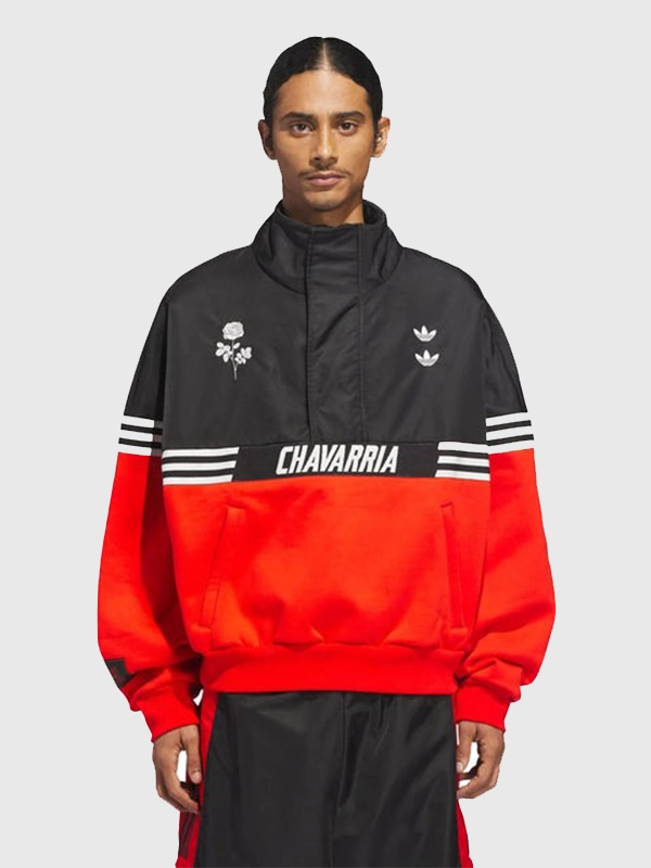 Grab Adidas x Willy Chavarria Half-Zip Pullover Jacket