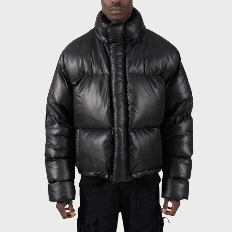Trendt Vision Black Puffer Jacket - Danezon