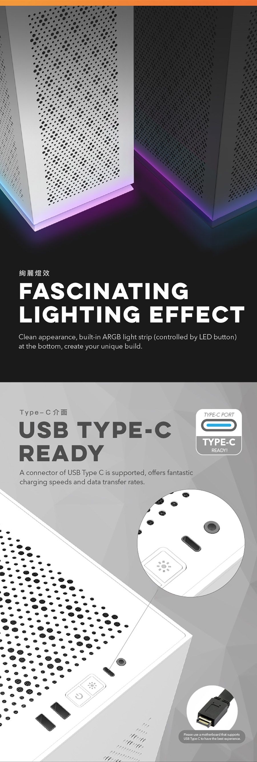 DLH21 Mini-ITX PC Case - darkFlash