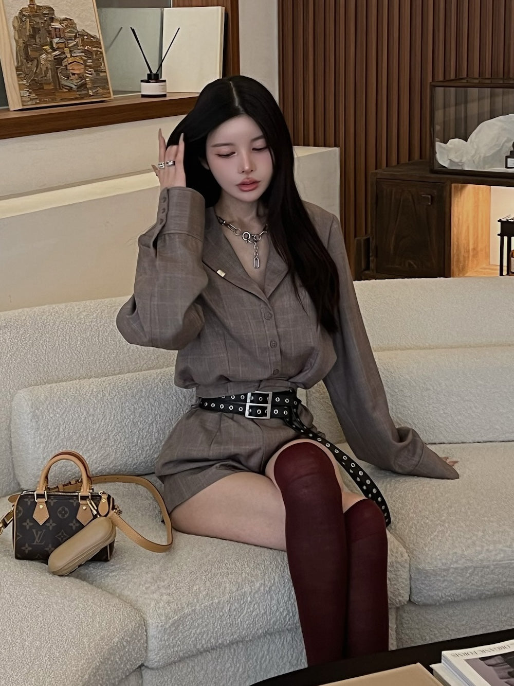 ダブルベルトオーバージャケットセットアップ – Darich (ダーリッチ)