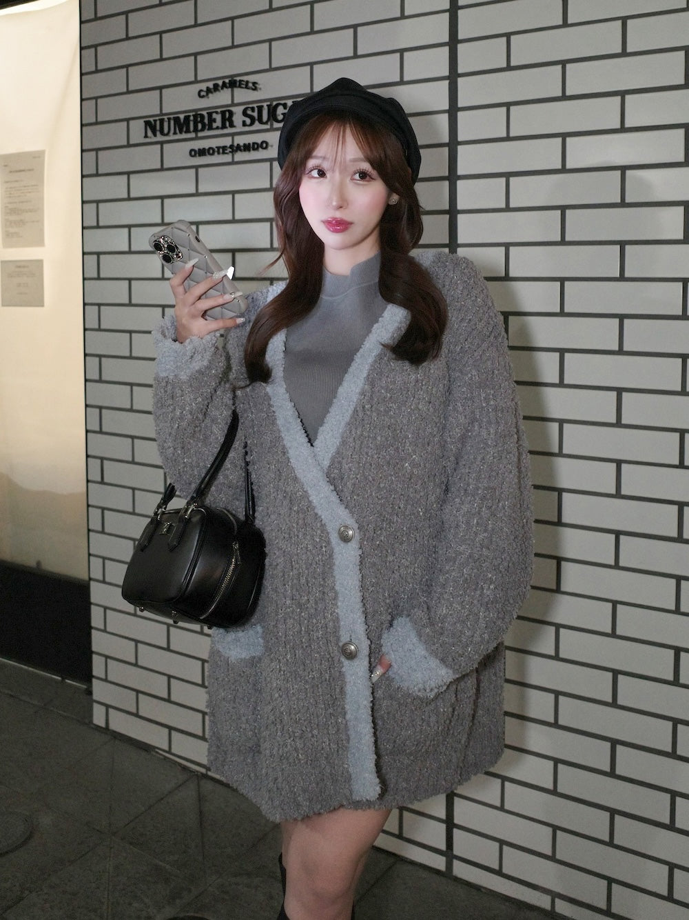 オープンケーブルニットミニワンピース – Darich (ダーリッチ)