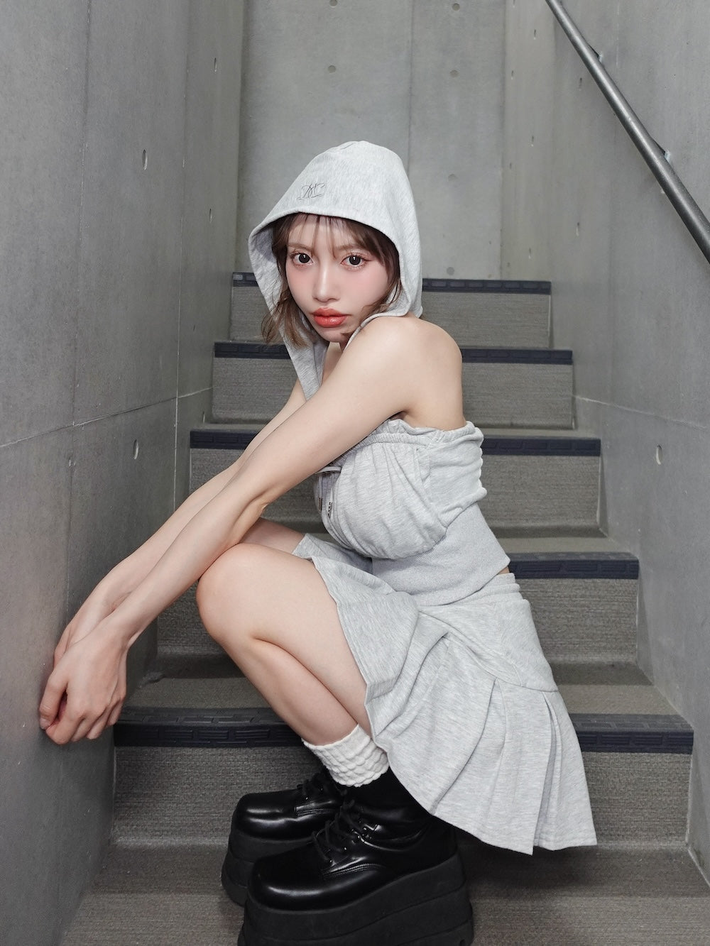 コルセットリブスウェットベアトップ – Darich (ダーリッチ)