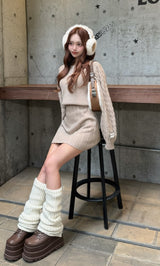 ハートオープンニットミニワンピース – Darich (ダーリッチ)