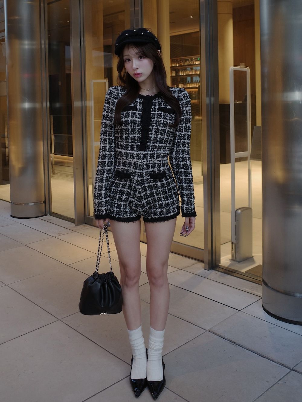 ツイードニットコンビネゾン – Darich (ダーリッチ)