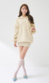 カラーラメスウェットミニワンピース – Darich (ダーリッチ)