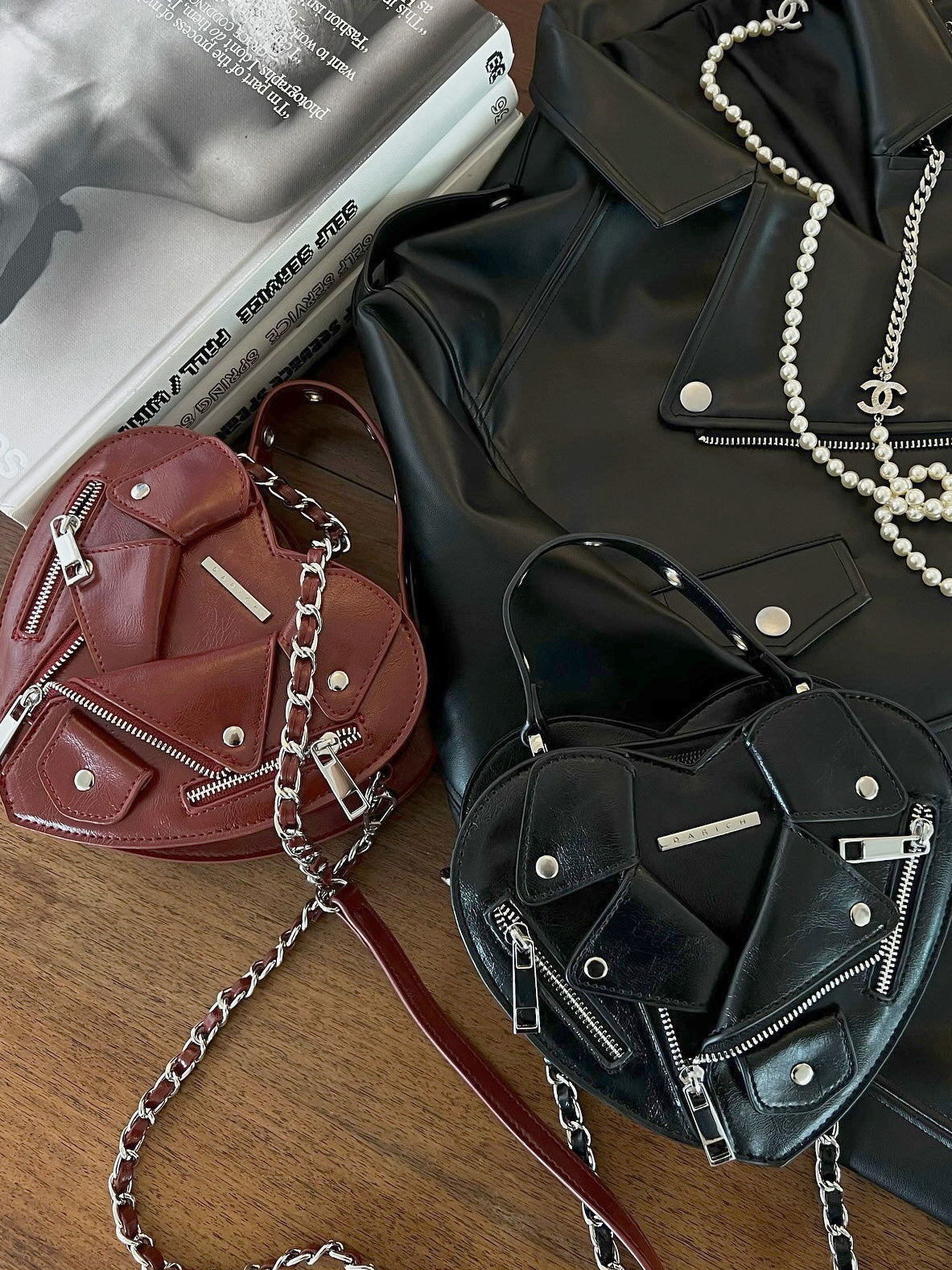 ライダースライクハートミニバッグ – Darich (ダーリッチ)