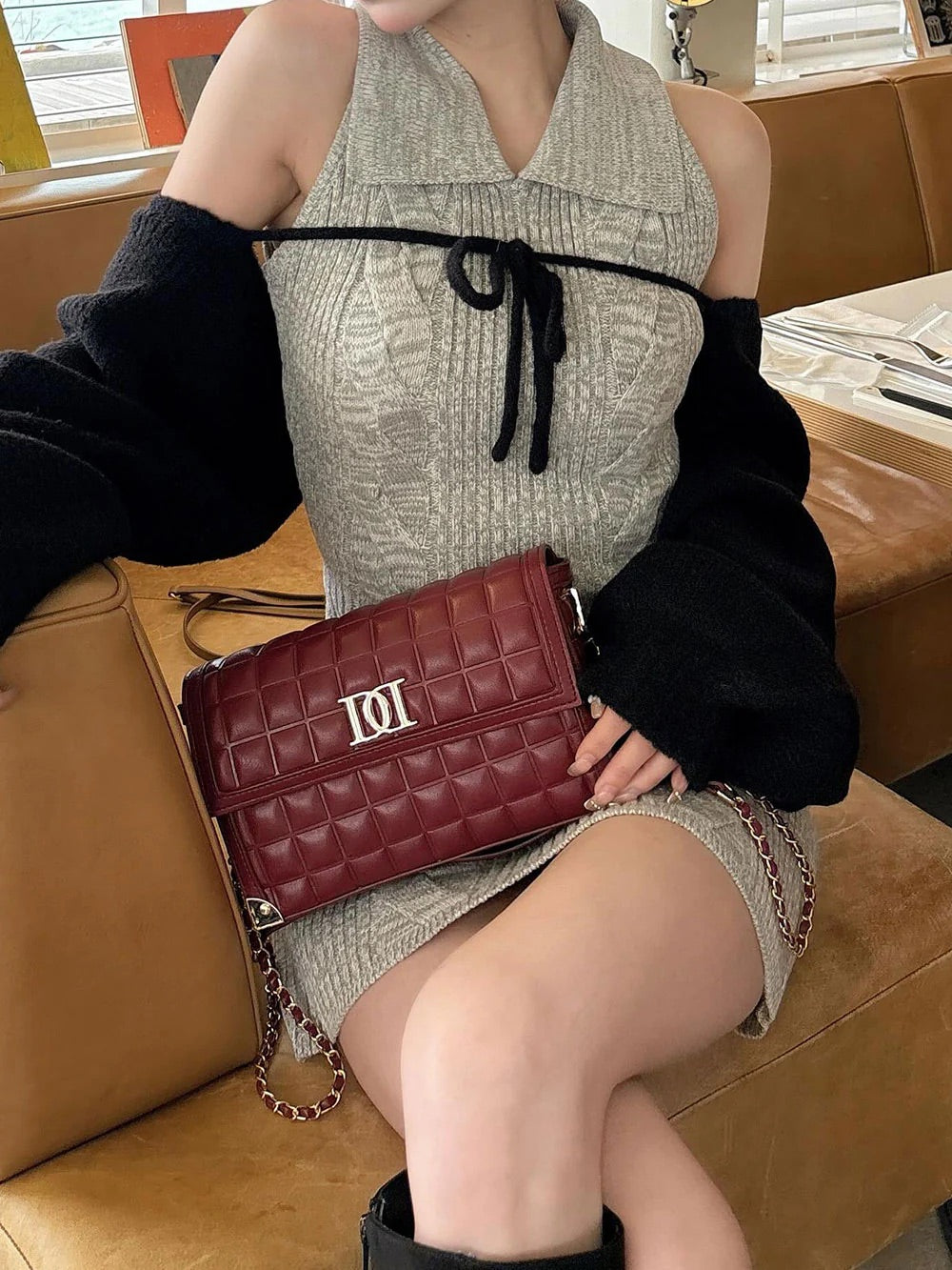 ショートボレロニットミニワンピース – Darich (ダーリッチ)