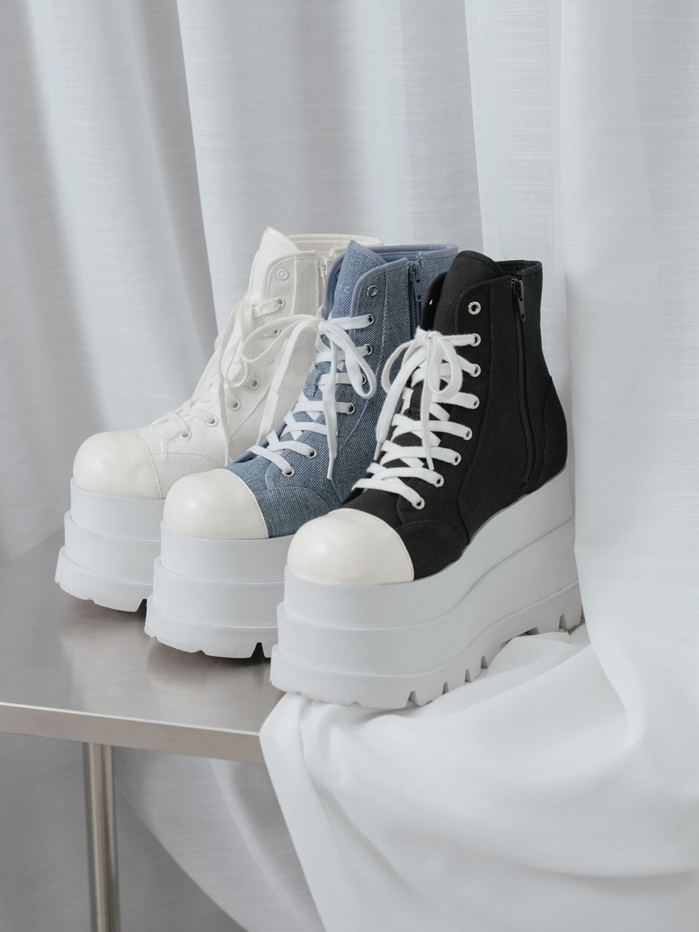 トリプルソールハイカットスニーカー – Darich (ダーリッチ)
