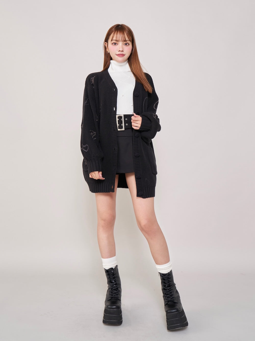 Dベアエンブロイダリーニットカーディガン – Darich (ダーリッチ)