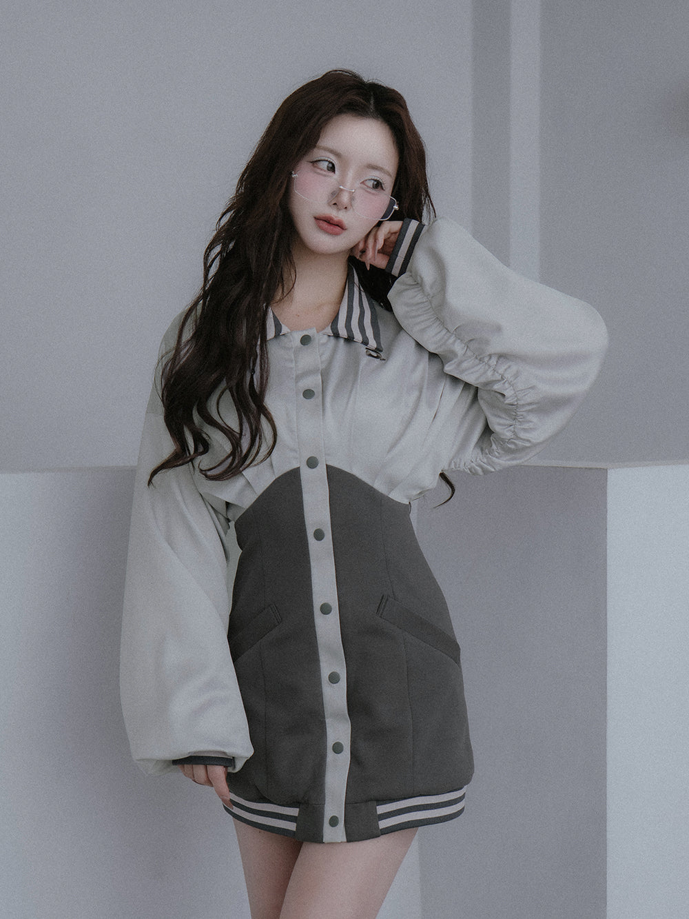 ドルマンスリムスカジャンミニワンピース – Darich (ダーリッチ)