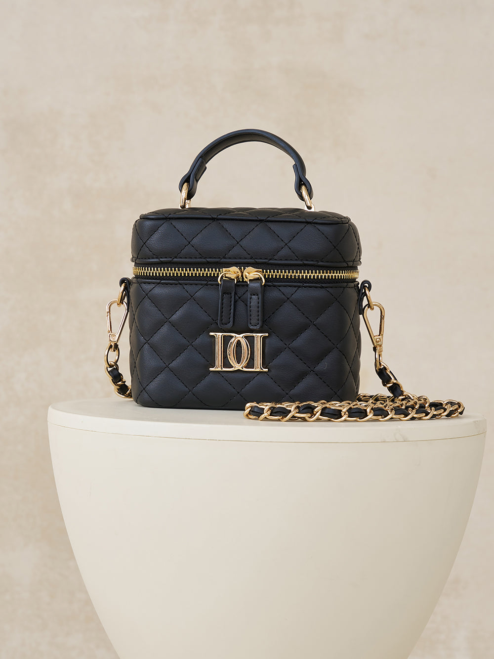 シルバーパーツ】キルティングスクエアミニバッグ – Darich (ダーリッチ)