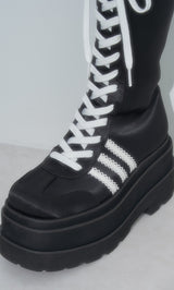 レースアップスニーカーロングブーツ – Darich (ダーリッチ)