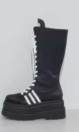 レースアップスニーカーロングブーツ – Darich (ダーリッチ)