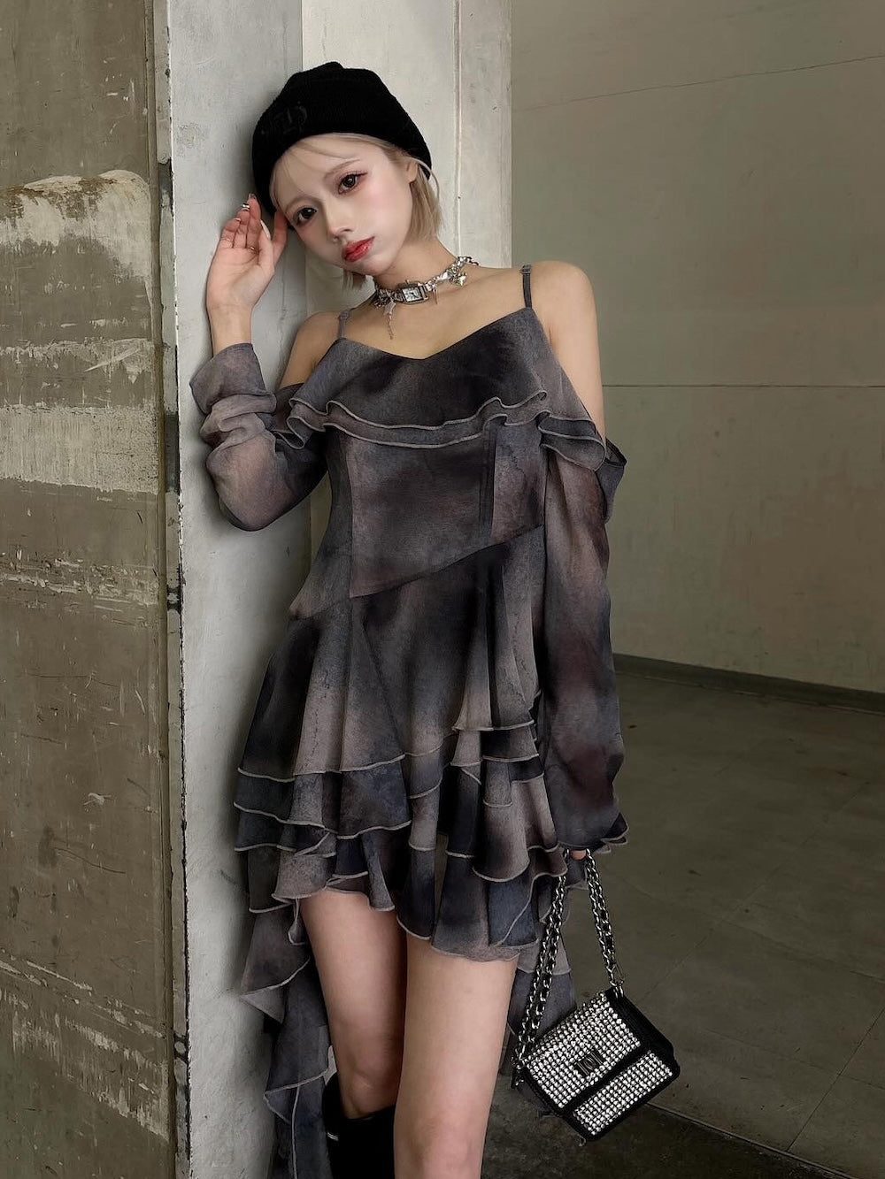 イレヘムタイダイフリルミニワンピース – Darich (ダーリッチ)