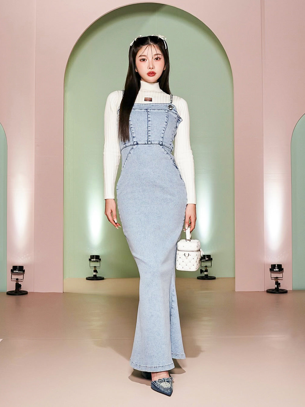 ケミカルデニムキャミワンピース – Darich (ダーリッチ)