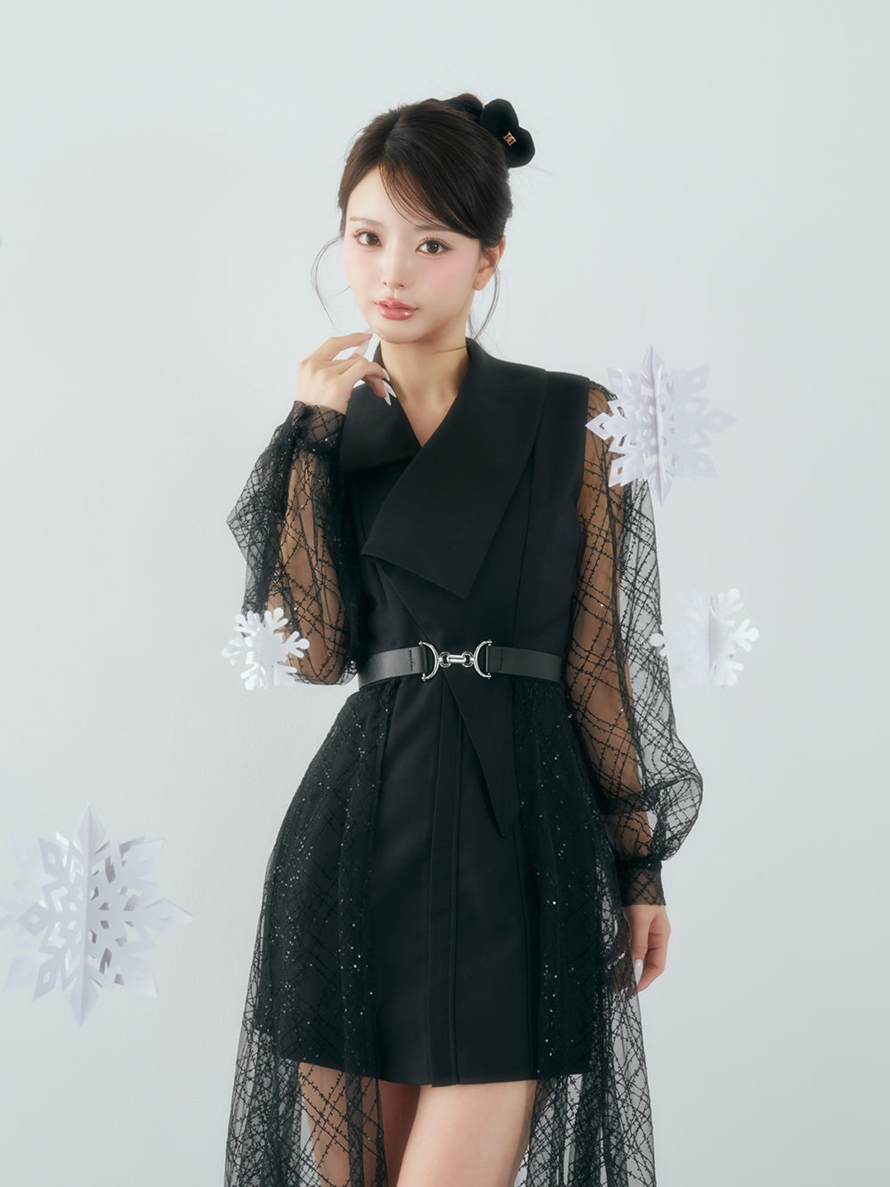 スパンコールシアー2Wayワンピース – Darich (ダーリッチ)