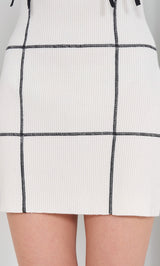 ドッキングリボンデザインニットミニワンピース – Darich (ダーリッチ)