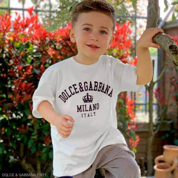 Dolce-Gabbana-Kids-Boys-White-