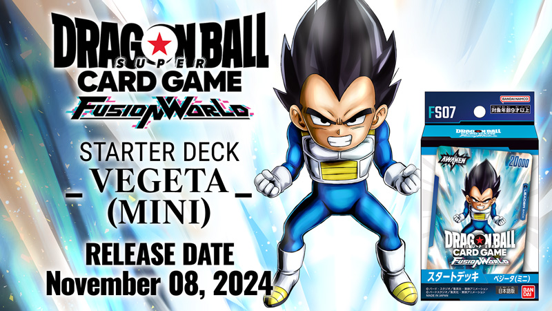 STARTER DECK -VEGETA(MINI)- [FS07] | Dragon Ball Super Card Game