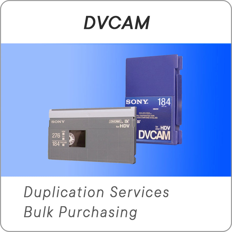 DVCAM Duplication | DCL Media & Print