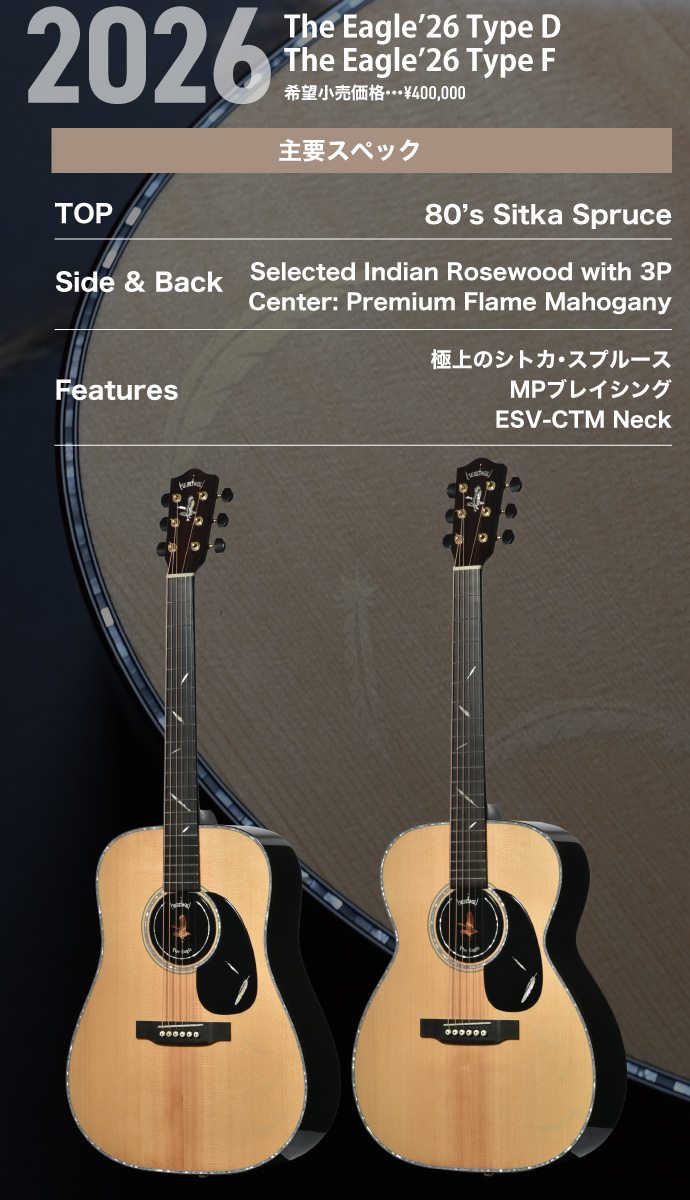 年号モデル | Deviser ｜株式会社ディバイザー｜長野県松本市のギター