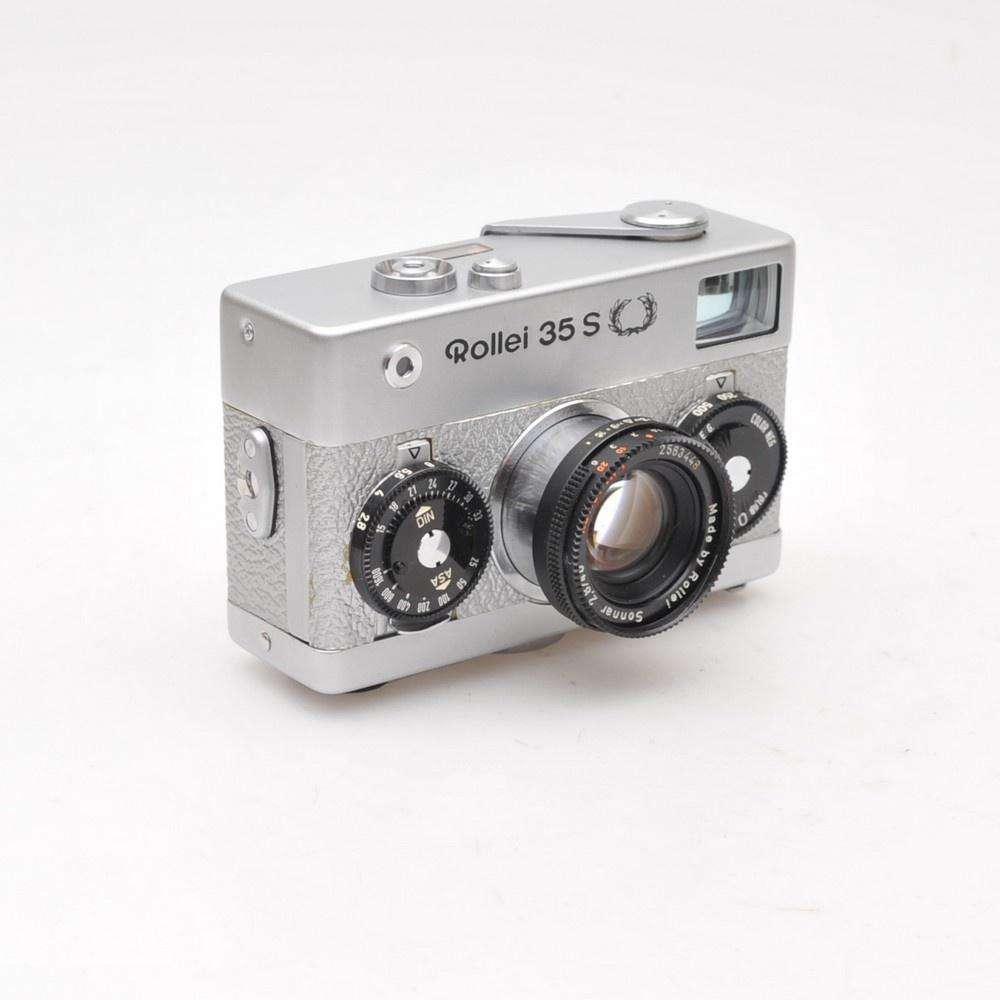 Silver Rollei 35S limited edition - De Wit Cameras