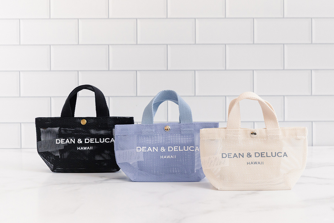 A NEW SIZE JOIN OUR POPULAR MESH TOTE! - DEAN & DELUCA HAWAII