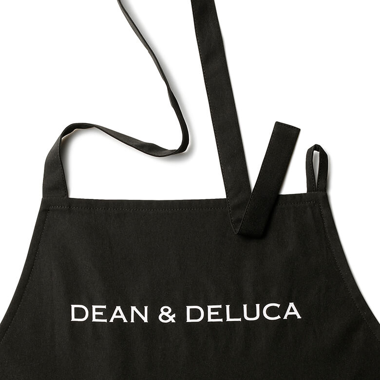 DEAN＆DELUCA×BEAMS COUTURE プリーツエプロンドレス ブラック | DEAN