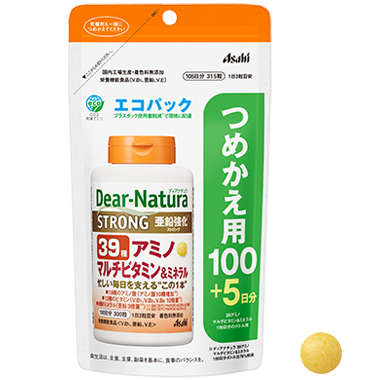 ストロング39アミノ マルチビタミン＆ミネラル エコパック（つめかえ用
