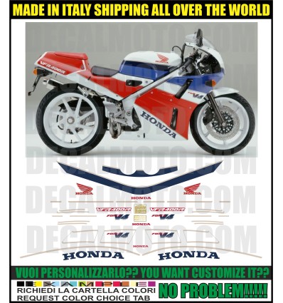 Adesivo VFR 400 R 1988 NC30