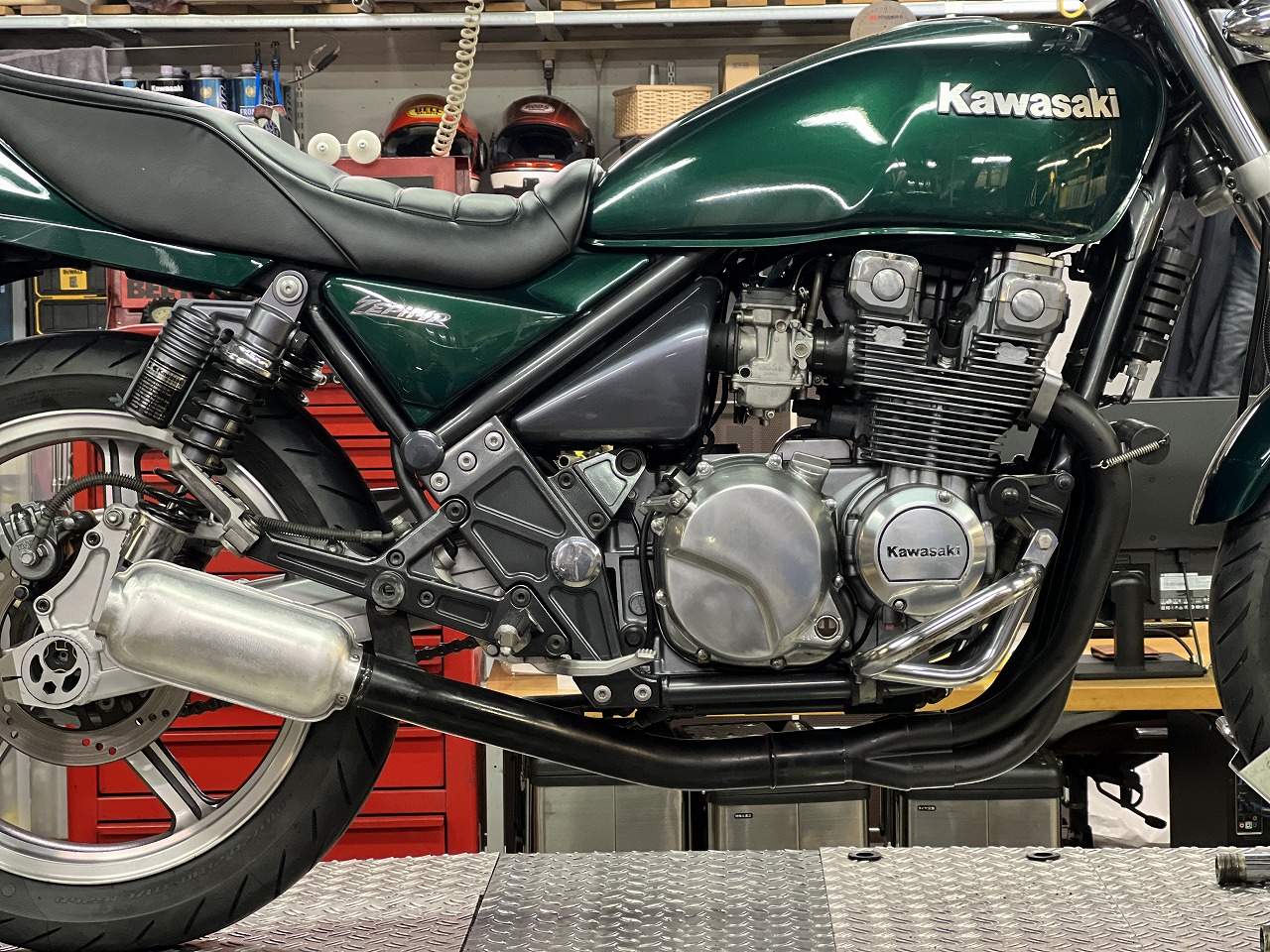 希少 当時物 ダイシンマフラー ゼファー400 ゼファーχ ゼファー550