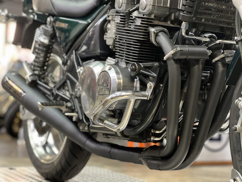 ゼファーx+ゼファー750」＝ゼファー550（加工）ヨシムラ DUPLEX