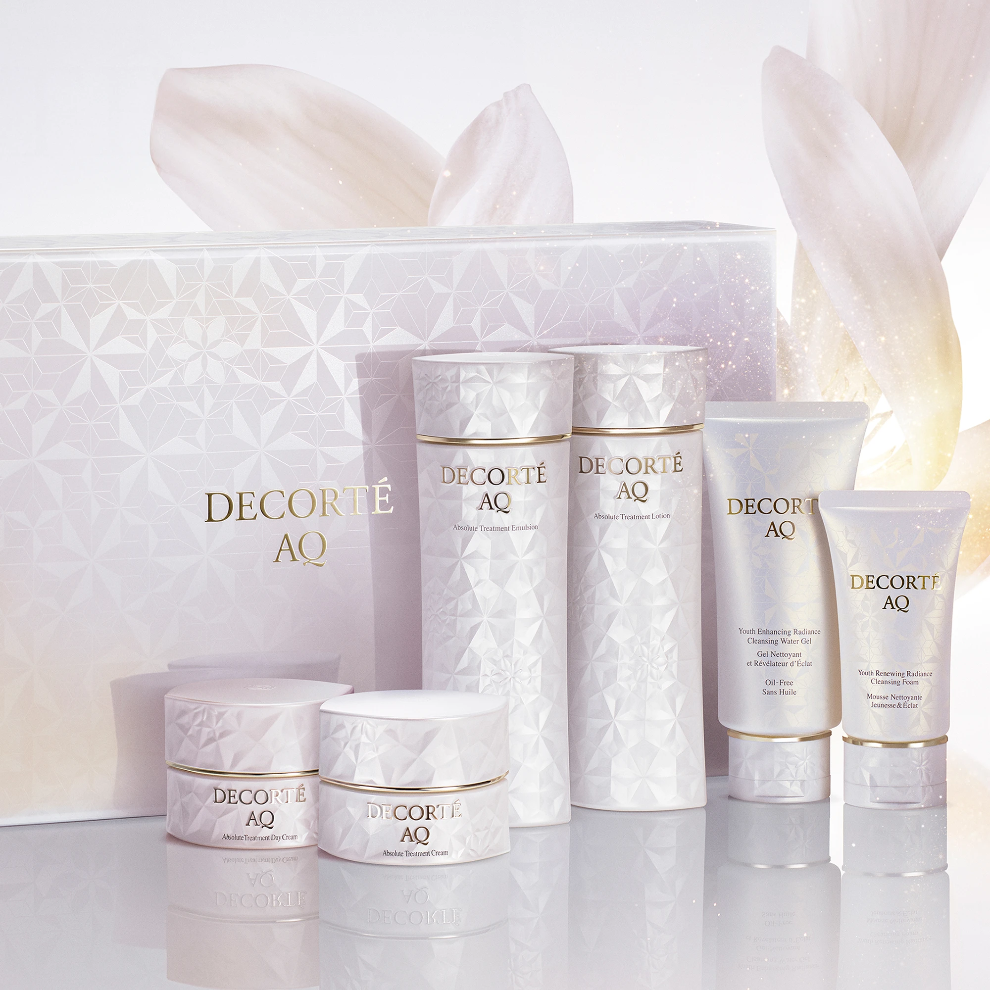 DECORTE AQ トライアルセット 50mlx8 30x2 コスメデコルテ AQ 乳液