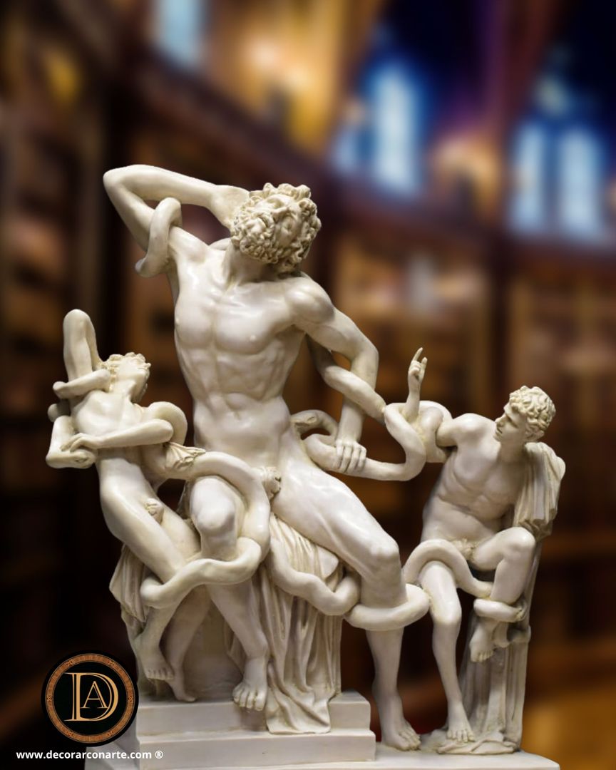 ラオコーン高さ:60cm,イタリア語:Gruppo del Laocoonte ラオコーン高さ