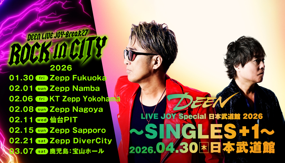 Live｜DEEN OFFICIAL SITE